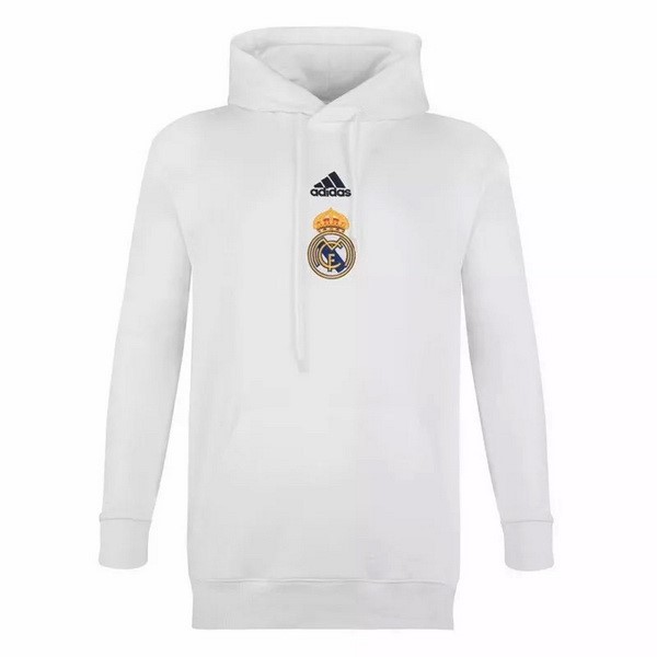 Hoodies Real Madrid 2020-21 Weiß Fussballtrikots Günstig